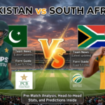 पाकिस्तान वि दक्षिण आफ्रिका सामन्याचे स्कोअरकार्ड