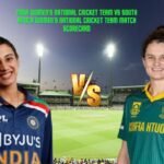 India Women's National Cricket Team Vs South Africa Women's National Cricket Team Players