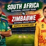 South Africa National Cricket Team Vs Zimbabwe National Cricket Team Match Scorecard