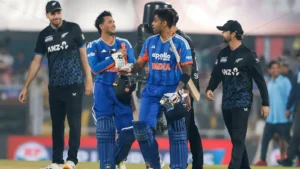 India National Cricket Team Vs New Zealand National Cricket Team Match Scorecard