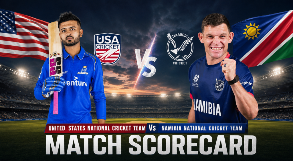 United States National Cricket Team Vs Namibia National Cricket Team Match Scorecard