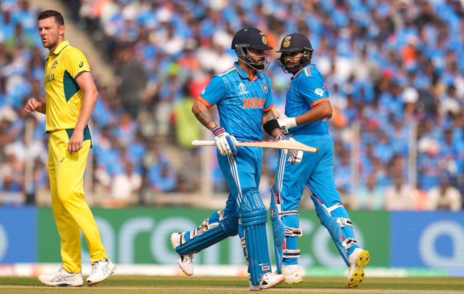 Australian Men’s Cricket Team vs India National Cricket Team match scorecard
