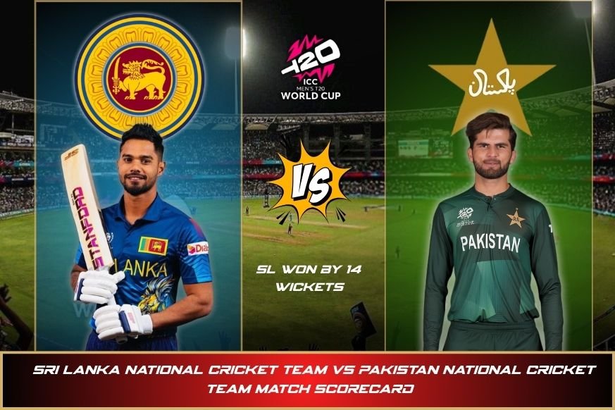 Sri Lanka national cricket team vs Pakistan national cricket team match scorecard