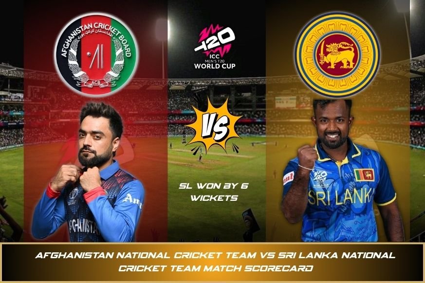 Afghanistan national cricket team vs Sri Lanka national cricket team match scorecard