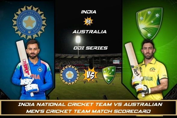 India National Cricket Team vs Australian Men’s Cricket Team Match Scorecard