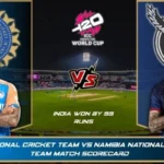 india national cricket team vs namibia national cricket team match scorecard
