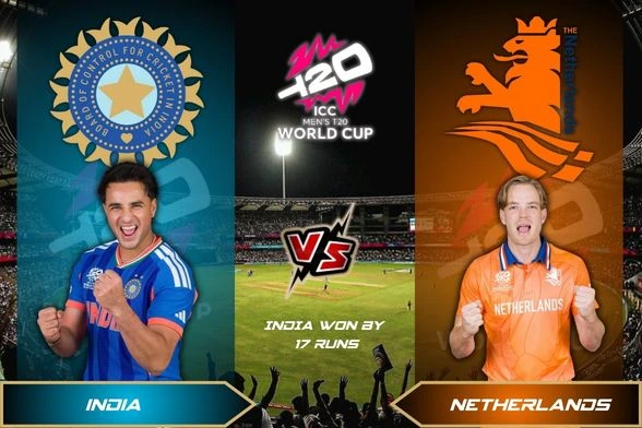 India Cricket Team Vs Netherlands Cricket Team Match Scorecard