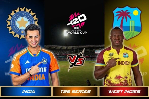 India National Cricket Team vs West Indies Cricket Team Match Scorecard