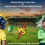 Pakistan National Cricket Team Vs Australian Men’s Cricket Team Match Scorecard