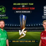 Ireland Cricket Team vs England Cricket Team Match Scorecard: Stunning Chase Seals 4-Wicket Win