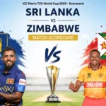 Sri Lanka National Cricket Team Vs Zimbabwe National Cricket Team Match Scorecard
