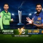 Pakistan National Cricket Team vs Sri Lanka National Cricket Team Match Scorecard