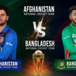 Afghanistan National Cricket Team vs Bangladesh National Cricket Team Match Scorecard