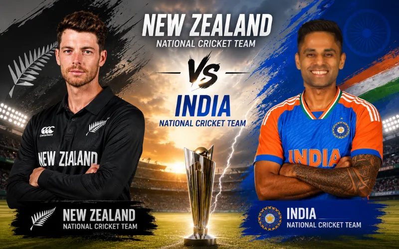 New Zealand National Cricket Team vs India National Cricket Team Match Scorecard