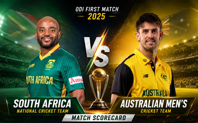 South Africa National Cricket Team vs Australian Men’s Cricket Team Match Scorecard
