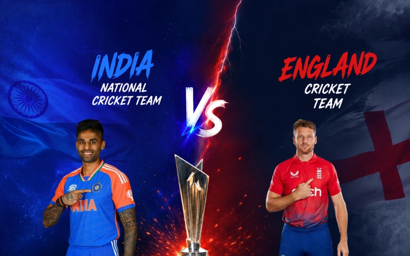 England Cricket Team vs India National Cricket Team Match Scorecard