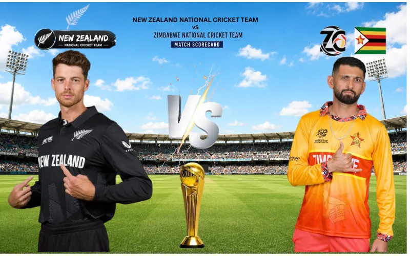 Zimbabwe National Cricket Team Vs New Zealand National Cricket Team Match Scorecard