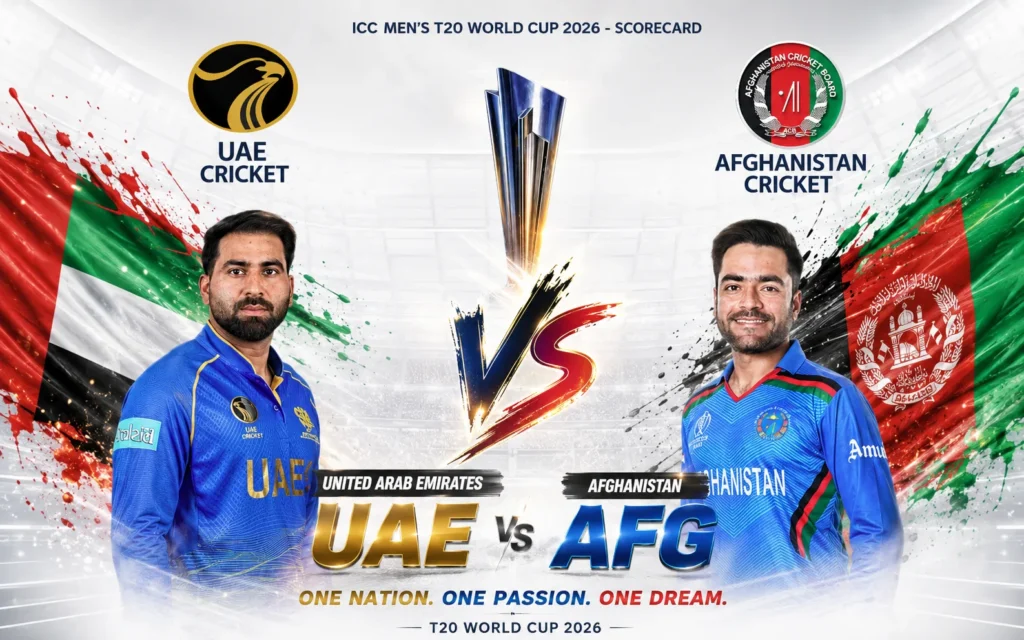 United Arab Emirates National Cricket Team vs Afghanistan National Cricket Team Match Scorecard: Thrilling 5-Wicket Battle