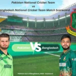 Pakistan National Cricket Team vs Bangladesh National Cricket Team Match Scorecard