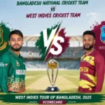 Bangladesh National Cricket Team vs West Indies Cricket Team Match Scorecard: Amazing 1st ODI Result 2025