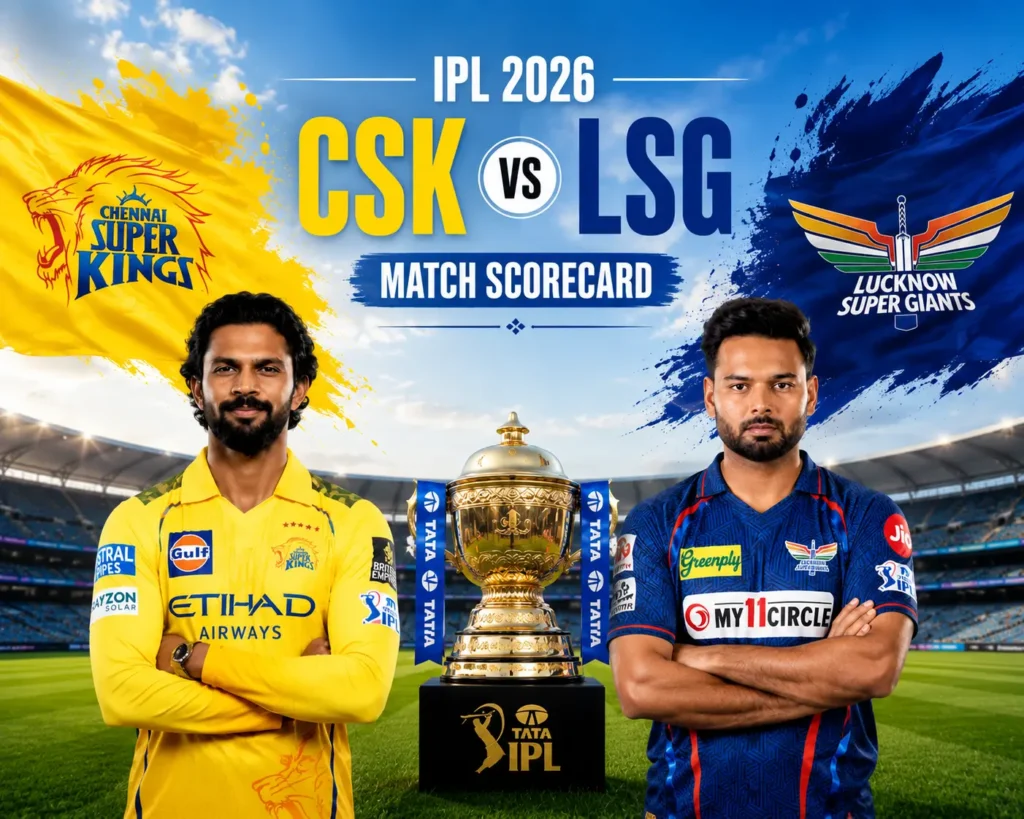 Chennai Super Kings vs Lucknow Super Giants Match Scorecard: 7+ Best Moments