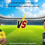 New Zealand National Cricket Team vs Australian Men’s Cricket Team Match Scorecard