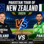 New Zealand National Cricket Team vs Pakistan National Cricket Team Timeline