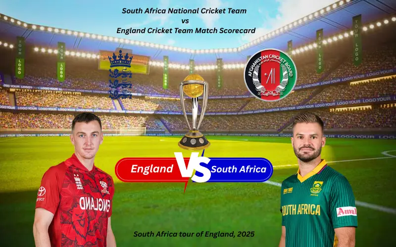 South Africa National Cricket Team vs England Cricket Team Match Scorecard