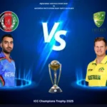 Afghanistan National Cricket Team vs Australian Men’s Cricket Team Match Scorecard