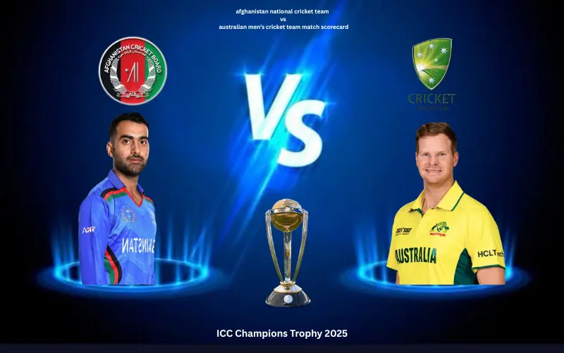 Afghanistan National Cricket Team vs Australian Men’s Cricket Team Match Scorecard