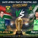 Pakistan National Cricket Team vs South Africa National Cricket Team Match Scorecard: Highlights, Scorecard
