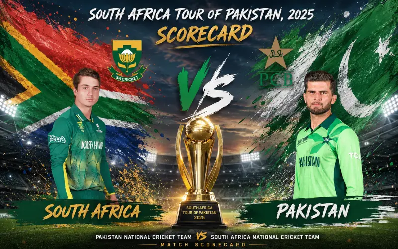 Pakistan National Cricket Team vs South Africa National Cricket Team Match Scorecard: Highlights, Scorecard